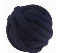 Hilo de algodón, 240g Chunky Knit Carpet Cotton Tube Yarn DIY Weaving Super Bulky Yarns(N17)