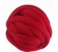 Hilo de algodón, 240g Chunky Knit Carpet Cotton Tube Yarn DIY Weaving Super Bulky Yarns(N19)