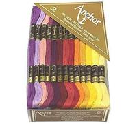 Hilo de algodón para bordar, hilo dental, colores del arcoíris, kit de hilo de punto de cruz, pulsera, manualidades, 50 bolas, 2 piezas cada tono, 25 colores (25 x 2), 8 metros cada uno (1111)