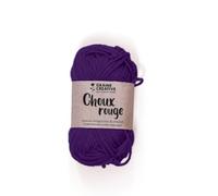 Hilo de algodón para ganchillo y amigurumi 55 m - Morado