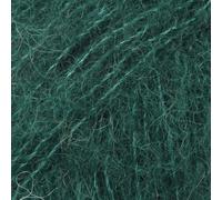 Hilo de alpaca y seda superfino esponjoso, seda de alpaca cepillada Drops ligera y cálida, 25.5 g, 153 yardas por ovillo (11 verde bosque)