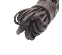 hilo de bordar, 3mm Round Flat Leather Cords 2 Meters Multicolor for DIY Jewelry(8)