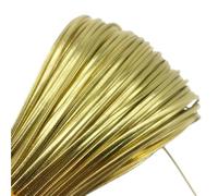 hilo de bordar, Cowhide Leather Rope String, 1 Piece 5 Yards 2mm PU Multicolor for Jewelry Making and Craft(Gold)