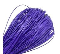 hilo de bordar, Cowhide Leather Rope String, 1 Piece 5 Yards 2mm PU Multicolor for Jewelry Making and Craft(Purple)