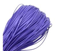 hilo de bordar, Cowhide Leather Rope String, 1 Piece 5 Yards 2mm PU Multicolor for Jewelry Making and Craft(Light Purple)