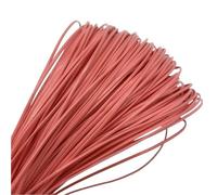 hilo de bordar, Cowhide Leather Rope String, 1 Piece 5 Yards 2mm PU Multicolor for Jewelry Making and Craft(Deep Pink)