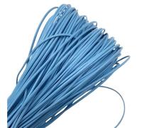 hilo de bordar, Cowhide Leather Rope String, 1 Piece 5 Yards 2mm PU Multicolor for Jewelry Making and Craft(Sky Blue)