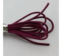hilo de bordar, Cowhide Leather Rope String, 10 Yards 1mm Round Cow Cords for DIY Jewelry Making and Crafts Multicolor(Wine Red)