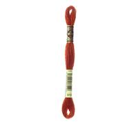 Hilo de bordar DMC de 6 hilos, 8,7 yardas, color cobre rojo