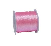 Hilo de bordar Hilo de plata y oro colorido, collar artesanal, pulsera, hilo hecho a mano, cuerda trenzada for bordado, cadena cuentas ganchillo(LightPink,6strands)