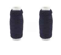 Hilo de bordar Juego de 2 uds/3 uds hilos elásticos coloridos for máquinas coser, 30 metros/rollo bordados, juego hilo for a mano(Blue)