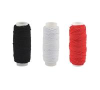 Hilo de bordar Juego de 2 uds/3 uds hilos elásticos coloridos for máquinas coser, 30 metros/rollo bordados, juego hilo for a mano(07-3pcs)