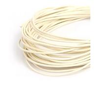 hilo de bordar, Leather Cords 5 Meters Multicolor 1mm-2mm Round Cord for DIY Jewelry Making(Beige,1.5mm)