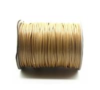 hilo de bordar, Leather Round Cords Multicolor 1-5mm for Jewelry Making(15,2.5mm 5 yards)