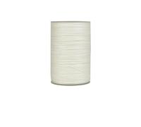 hilo de bordar, Polyester Waxed Leather Sewing Thread 0.35-0.65mm Multicolor for DIY Craft(Sj002 Off White,0.65 mm)