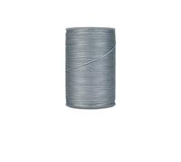 hilo de bordar, Polyester Waxed Leather Sewing Thread 0.35-0.65mm Multicolor for DIY Craft(Sj014 Silver Gray,0.55 mm)