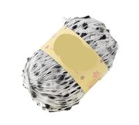 Hilo de bufanda colorido de 100g, hilo de tejer de lunares y pompones con agujas for proyectos de tejer a mano(Color10)