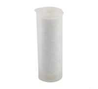 Hilo de cebo elástico con carrete dispensador de plástico para una fijación segura de cebos suaves como mejillones e hígado de pollo (0,25 mm, 100 m)