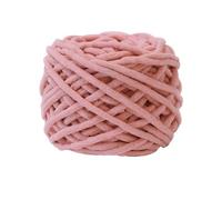 Hilo de chenilla de punto grueso Hilo de felpa terciopelo esponjoso arcoíris 50 m, grueso, suave y, chenilla, for mantas ganchillo tejido for principiantes(31 Meat powder)