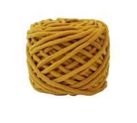 Hilo de chenilla de punto grueso Hilo de felpa terciopelo esponjoso arcoíris 50 m, grueso, suave y, chenilla, for mantas ganchillo tejido for principiantes(30 Ginger)