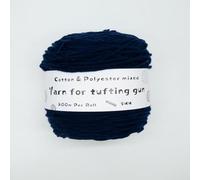 Hilo de chenilla de punto grueso, Hilo for tufting de 8 capas, hilo bordar Poke 5 mm grosor, ovillo 195 g(Color 62)