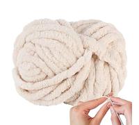 Hilo de Chenilla Grueso, Hilo Grueso para Tejer a Mano, Hilo de Manta Grueso,Hilo de Terciopelo para Tejer y Hacer Ganchillo,Hilo para Tejer Brazos, Lana Gruesa para Manta de Punto Cama para Mascotas