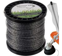 Hilo de corte Bigstren para desbrozadora, hilo de recortadora de césped, hilo de 2,4 mm, repuesto 100 metros 21073