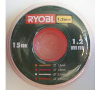 Hilo de Corte Repuesto 1,2MM 15M RAC100, para Ryobi ,Homelite Y Otros