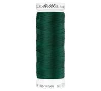 Hilo de coser elástico "Mettler - Seraflex", 130 m, color verde oscuro