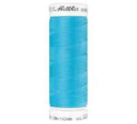 Hilo de coser elástico 'Mettler - Seraflex' turquesa 130 m