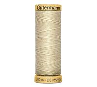 Hilo de coser Gutermann algodón Natural 100 m 519 - por bobina