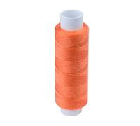 Hilo de Coser Resistente de Poliéster, Bobinas de Muchos Colores, Para Costura a Mano o a Máquinas, Bobinas de 200 m, Fabricado en Europa por Pasmanta desde 1953 (5602 - salmon)