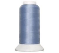 Hilo de coser y bordar de poli ster de 2 capas y gramaje 60 de Superior Threads Bottom Line - Cono de 3000 yardas (#610 azul claro)