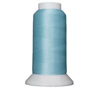 Hilo de coser y bordar de poli ster de 2 capas y gramaje 60 de Superior Threads Bottom Line - Cono de 3000 yardas (#633 Turquesa claro)