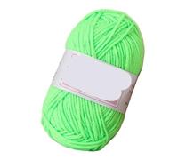 Hilo De Crochet Hilo de lana de algodón suave for tejer, hilo de terciopelo de fibra gruesa, hilo de lana for tejer a mano, hilo de crochet for suéter DIY(Color51)