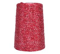 Hilo de cuentas 500 g, hilo fantasía con lentejuelas 2 mm distancia corta, crochet for accesorios chaqueta y suéter para Bolso, Decoración, Manualidades(Color 11)
