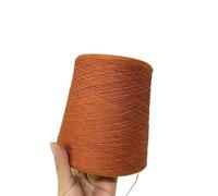 Hilo de encaje de algodón n.° 5 de 500 g: ideal for tejer a mano prendas de verano, bolsos y proyectos de crochet.(Rust red)