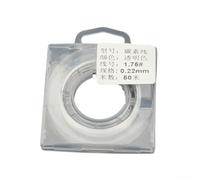 Hilo de fibra de carbono de fluorocarbono de 50 m con resistencia de 1 8 3 6 kg para un mejor rendimiento de pesca (2.0)