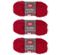 Hilo de fregar Red Heart (paquete de 3) Cereza E833-905