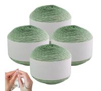 Hilo De Ganchillo - 4 Piezas De Hilo Difuminado | Hilo Para Mantas,Para Aficionados Aficionados Trabajos De Bordado Reparación Creación Bufandas Arte