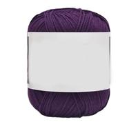 Hilo de ganchillo de 200 metros, hilo de algodón para suéter, bufanda, manualidades, bola para proyectos de punto de ganchillo, fibra natural