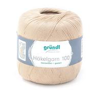 Hilo de ganchillo Häkelgarn 100 arena 813-103