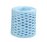 Hilo de ganchillo para tejer, cuerda de papel de 200 m, rafia para tejer a mano, bricolaje, hornear, embalaje, álbumes de recortes, cordel de fiesta, manualidades, hilo de ganchillo (05)