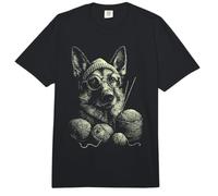 Hilo de Ganchillo para Tejer de Pastor alemán Comfort Colors Adult Heavyweight T-Shirt