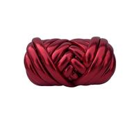 Hilo de imitación de cuero Hilo grueso y voluminoso de imitación cuero metálico 500 g, 15 unidades, for tejer a mano, cestas, mantas, alfombras, hilo gigante, bricolaje(Color 4)