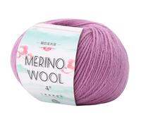 Hilo de lana de 1, 76 oz, 134 yardas/rollo, hilo para tejer a mano, para tejer alfombras de ganchillo, suéter, bufanda, artesanía