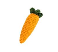 Hilo de lana de punto para vegetales, accesorio único para tejer zanahoria para capturar al bebé, primer momento de Pascua, carota profesional