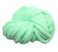Hilo De Lana Gorda Kit de hilo bufanda una sola tira, súper grueso, hecho a mano, for sombreros y bufandas ganchillo DIY, 250g(11 water Green)