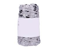 Hilo de lentejuelas 50 g, aproximadamente 160 m, hilo de lentejuelas, cuentas pequeñas 3 + 6, for tejer a mano y hacer a para Tejer a Mano(Color-18)