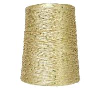 Hilo de lentejuelas Bola de hilo lentejuelas pequeña 3,0mm, tejido a mano 500g, rollo grande poliéster mezclado para Tejer a Mano(Color-35)
